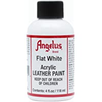Los mejores  - Angelus Leather Paint 4 Oz Flat White